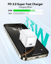 Load image into Gallery viewer, 33W Wall Charger,  Adapter Power USB-C Port Adaptive Fast  - AWXW236 2592-3
