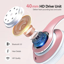 Load image into Gallery viewer, Wireless Headphones,  Earphones w Mic Headset Foldable  - AWXW129 2477-4