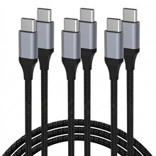 Load image into Gallery viewer, 6 Pack PD USB-C Cables ,  Power Wire Cord Fast Charge 3 Pack 3ft and 3 Pack 6ft   - AWXW199 2549-1