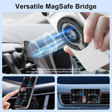 Load image into Gallery viewer, Metal Magnetic Ring Phone Holder ,  Black Desk Stand Folding  Kickstand  - AWXW215 2565-3