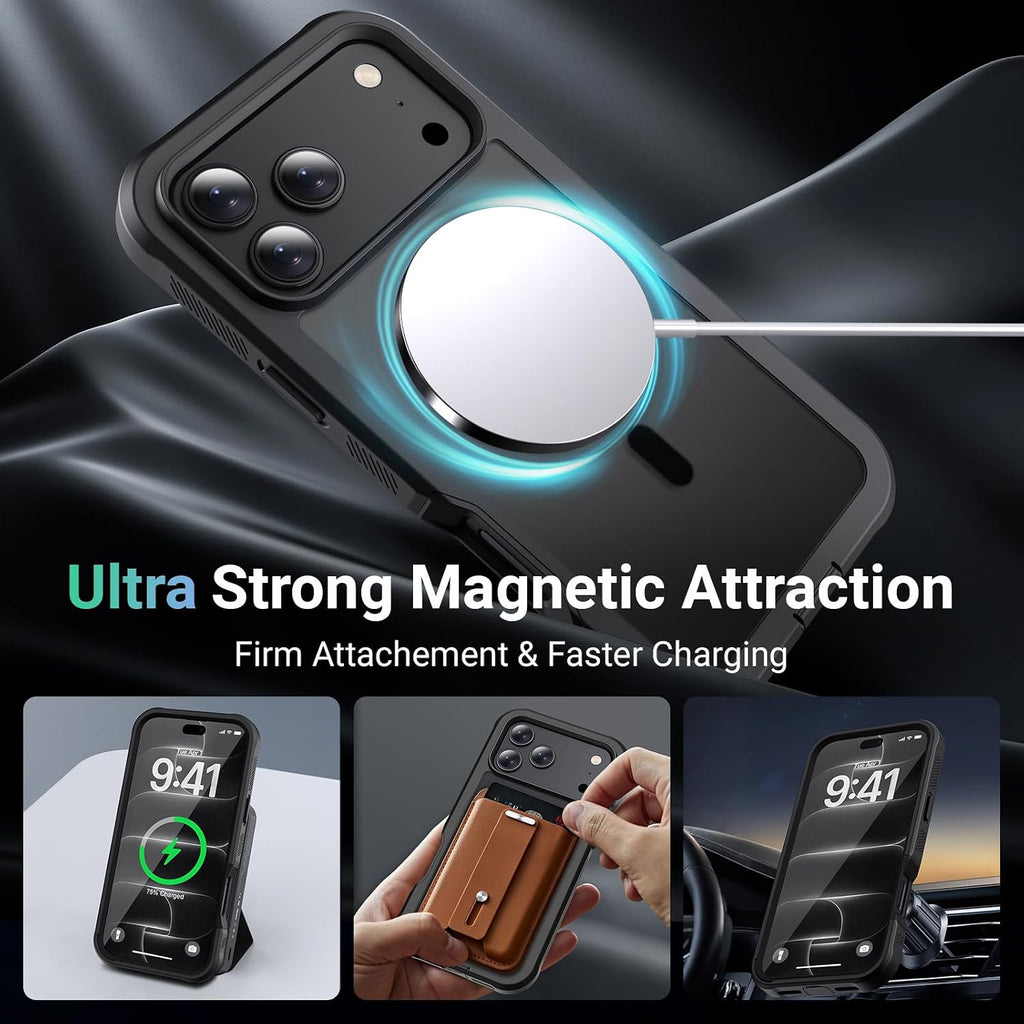 Magnetic Case,  Shockproof Non-Slip Heavy Duty Military Grade  - AWXW254 2611-5