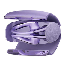 Load image into Gallery viewer, Wireless Ear-hook OWS Earphones,  Charging Case  True Stereo Over the Ear Headphones  Purple Bluetooth Earbuds  - AWY88 2293-4