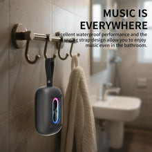 Load image into Gallery viewer, Waterproof Shower ,  Black Multimedia Audio  Wireless Speaker  - AWXW221 2576-3