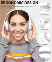Load image into Gallery viewer, Wireless Headphones,  Earphones w Mic Headset Foldable  - AWXW132 2481-2