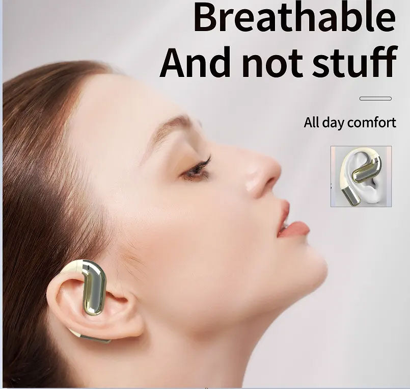 Wireless Ear-hook OWS Earphones ,   Charging Case   True Stereo   Over the Ear Headphones   Bluetooth Earbuds   - AWG58 2038-6