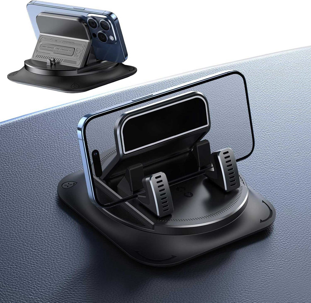 Car Mount,  One-Hand Operation Holder 360 Degree Rotation Dashboard Non-Slip  - AWXW201 2551-1