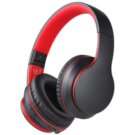 Wireless Headphones,  Earphones w Mic Headset Foldable  - AWXW133 2482-1