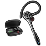 Wireless Earphone, Over The Ear Single Headphone Boom Mic Ear-hook - AWXW225