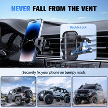 Load image into Gallery viewer, Car Mount,  Glass Cradle Phone Holder  Air Vent   Windshield   - AWD38 1999-5