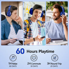 Load image into Gallery viewer, Wireless Headphones,  Earphones w Mic Headset Foldable  - AWXW131 2480-2