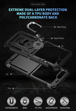 Load image into Gallery viewer,  Hybrid Case Cover ,  Armor Shockproof Kickstand  Metal Ring   - AWE74 2104-4