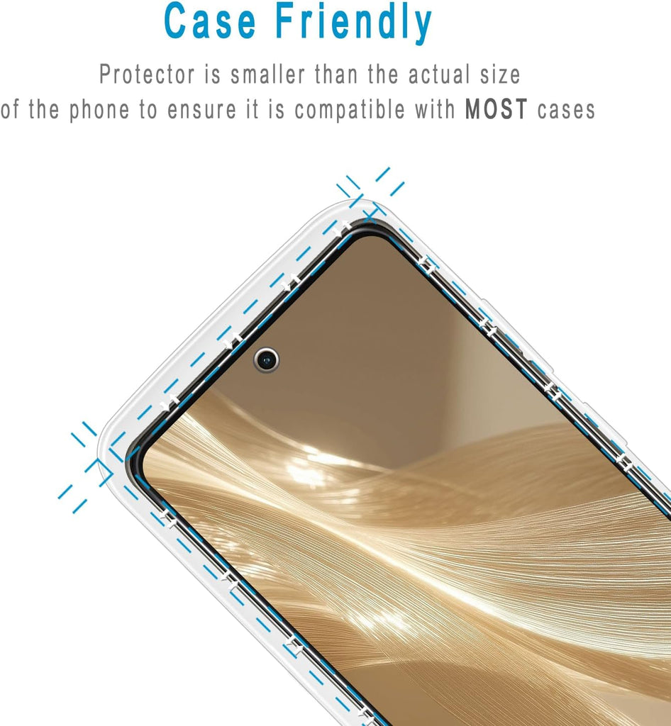 2 Pack Privacy Screen Protector,  Case Friendly Anti-Peep Anti-Spy Tempered Glass  - AW2SP68 2302-4