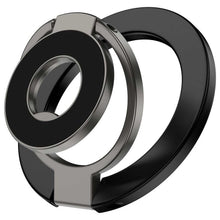 Load image into Gallery viewer, Metal Magnetic Ring Phone Holder ,  Black Desk Stand Folding  Kickstand  - AWXW215 2565-1