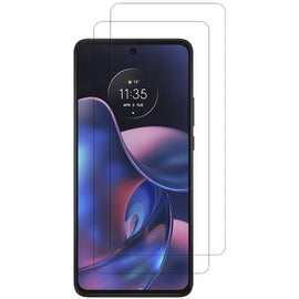 2 Pack Screen Protector,  (Fingerprint Unlock) Full Cover HD Clear Tempered Glass  - AW2SP22 2177-1