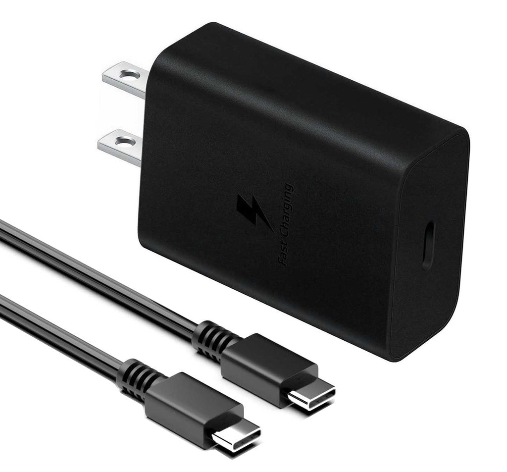 15W Fast Home Charger,  Travel AC Plug Wall Power Adapter 6ft USB-C Cable Type-C Cube  - AWY99 2307-1