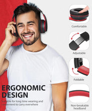 Load image into Gallery viewer, Wireless Headphones,  Earphones w Mic Headset Foldable  - AWXW133 2482-2