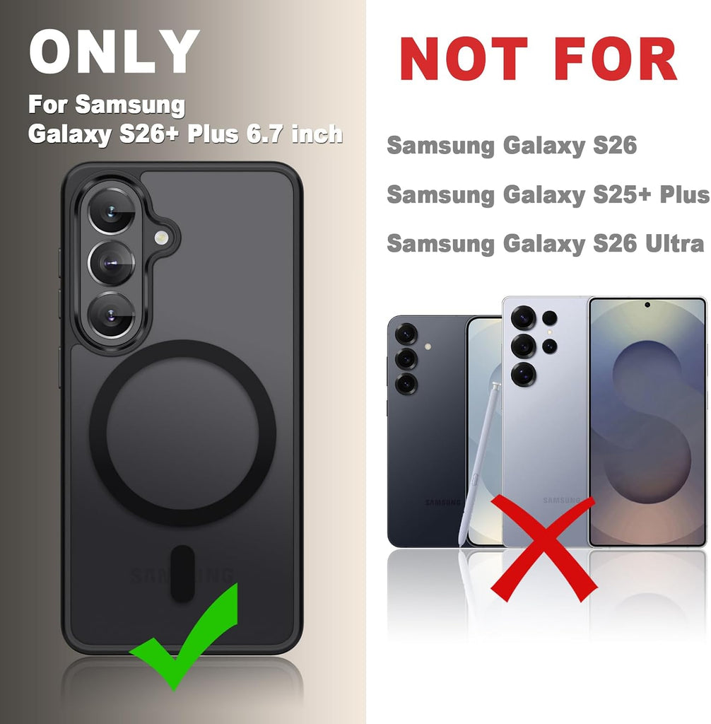 Magnetic Case,  Drop-Proof  Armor With Glass Screen Protector  Cover  - AWXW2 2338-7