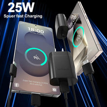 Load image into Gallery viewer, 3 Pack 25W Fast Home Charger,  Power Quick 3 Pack 6ft USB-C Cable PD Type-C  - AWXW228 2583-2