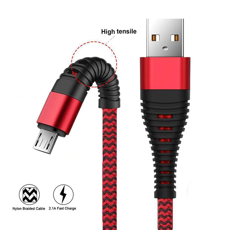  6ft and 10ft Long USB-C Cables ,   Data Sync   Power Wire   TYPE-C Cord   Fast Charge   - AWJ21+J53 1995-6