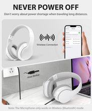 Load image into Gallery viewer, Wireless Headphones,  Earphones w Mic Headset Foldable  - AWXW132 2481-6