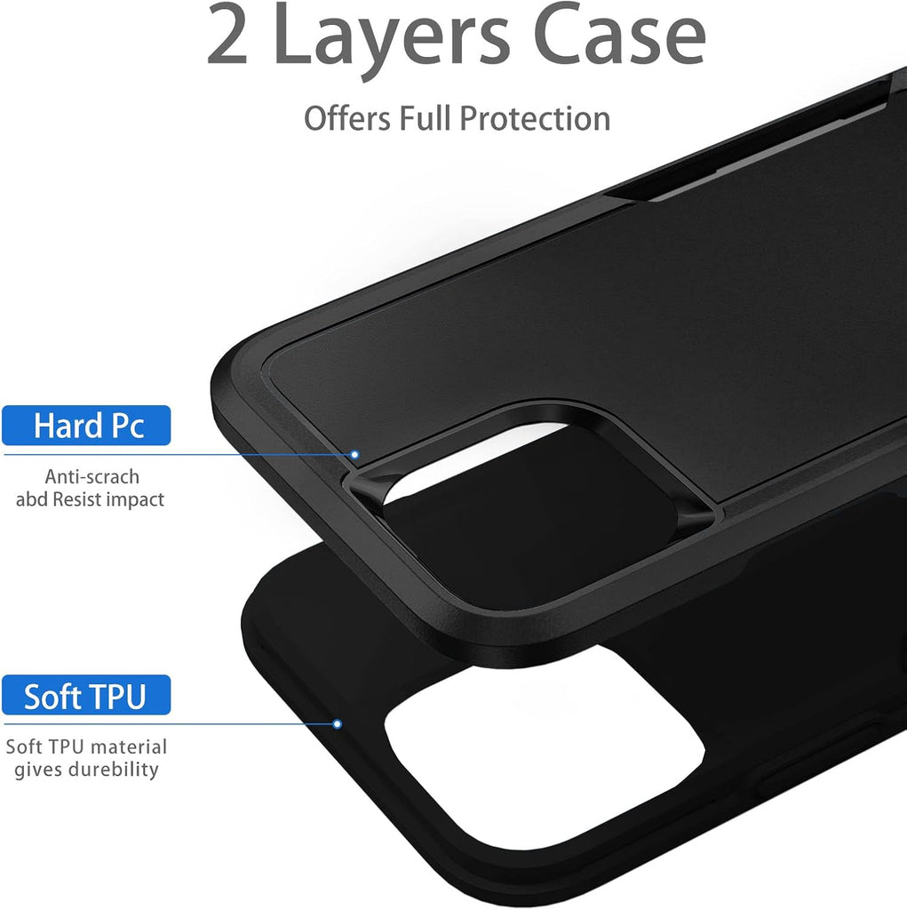 Case,  Non-Slip Shockproof Dual Layer Cover  - AWXW161 2510-3