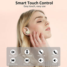 Load image into Gallery viewer, Pink Wireless Ear-hook Earphones,  Charging Case True Stereo Over the Ear Headphones Bluetooth Earbuds  - AWXW267 2628-6