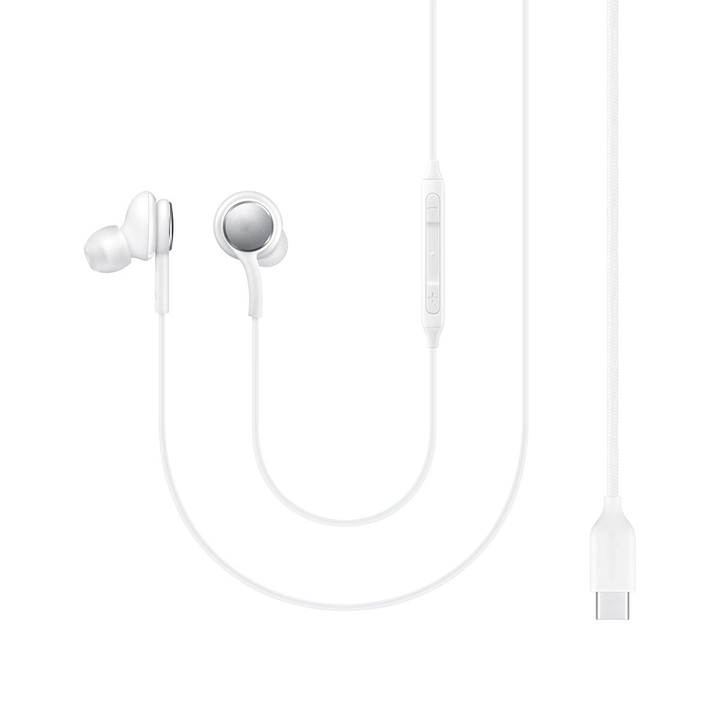 TYPE-C Earphones,  Headset  w Mic   USB-C Earbuds  Headphones  - AWXG60 2085-1