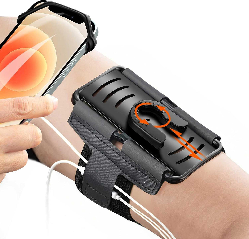 Rotatable Running Armband,  Exercising Gym Workout 360-degree Rotating Detachable  - AWXW200 2550-1