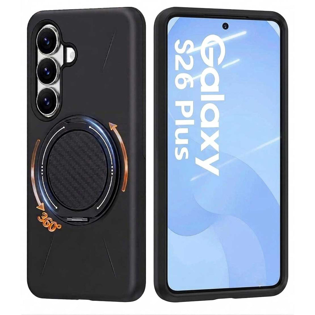 Magnetic Ring Case ,  Drop-Proof  Armor Cover 360 Degree Rotate   - AWXW5 2341-1
