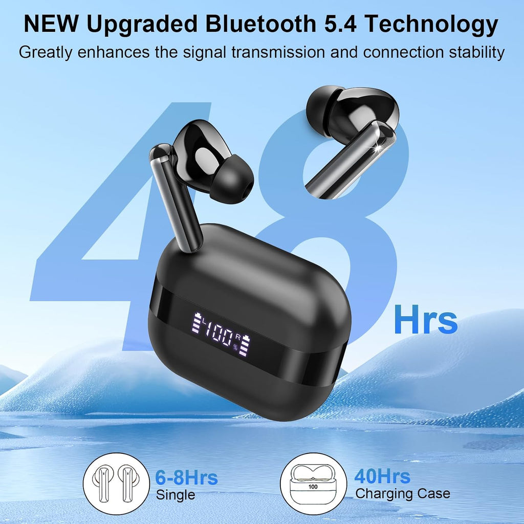 TWS Earphones,  True Stereo Headphone Earbuds Wireless  - AWXW144 2493-3