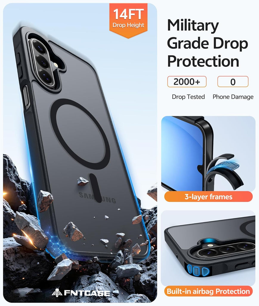 Magnetic Case,  Defender Drop-Proof Armor Cover  - AWXW50 2386-4