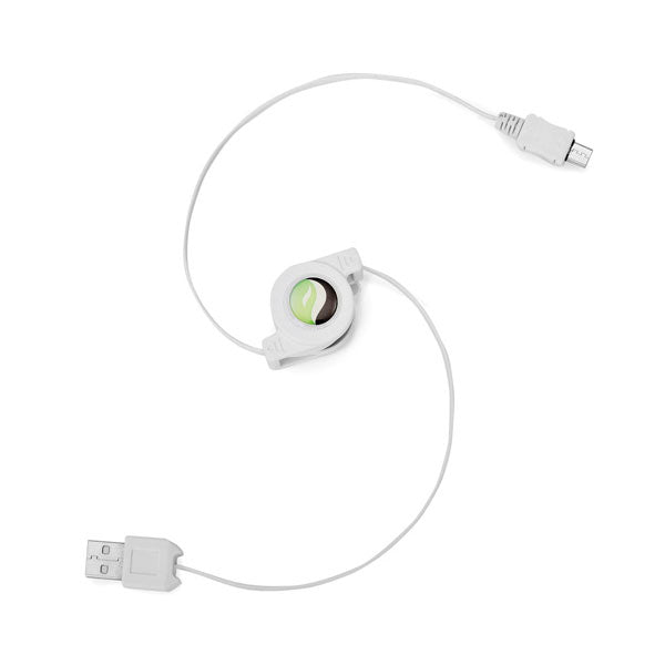 Retractable Cable with USB-C Adapter,   Sync Type-C Fast Charger Cord Power Wire  - AWC65+USB-C 2131-3