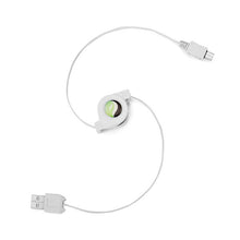 Load image into Gallery viewer, Retractable Cable with USB-C Adapter,   Sync Type-C Fast Charger Cord Power Wire  - AWC65+USB-C 2131-3