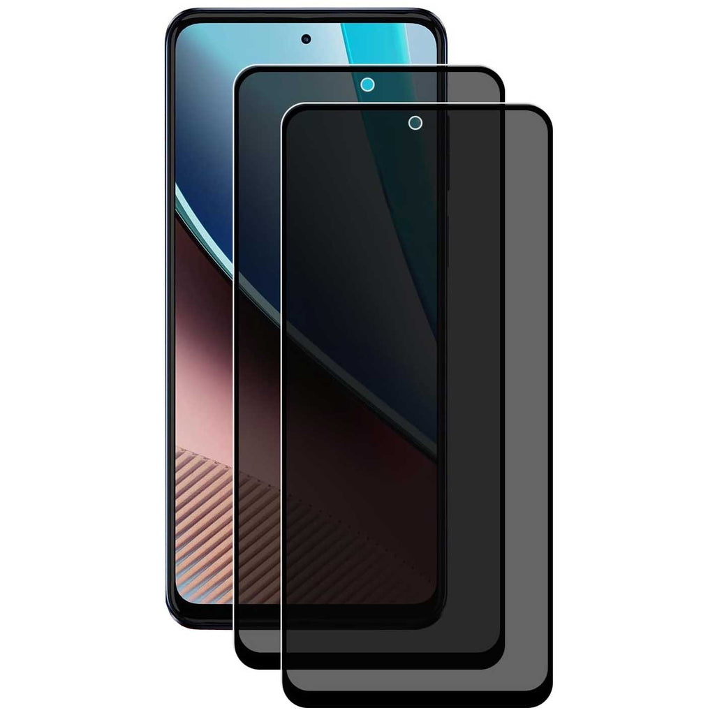 2 Pack Privacy Screen Protector,  Case Friendly Anti-Peep Anti-Spy Tempered Glass  - AW2SP70 2308-1