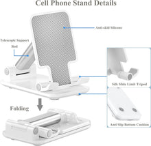 Load image into Gallery viewer, Foldable 2 Pack Phone Stand,  Fold-up Cradle Desktop Dock Portable Travel Holder  - AWXW230 2585-5