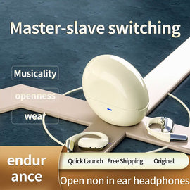  Wireless Ear-hook OWS Earphones ,   Charging Case   True Stereo   Over the Ear Headphones   Bluetooth Earbuds   - AWG58 2038-2