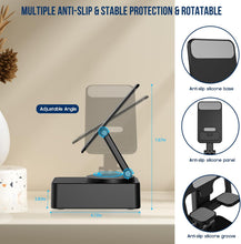 Load image into Gallery viewer, Wireless Speaker,  Multimedia Foldable Audio Desk Stand  - AWXW17 2353-3