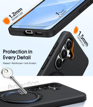 Load image into Gallery viewer, Magnetic Ring Case ,  Drop-Proof  Armor Cover 360 Degree Rotate   - AWXW5 2341-6