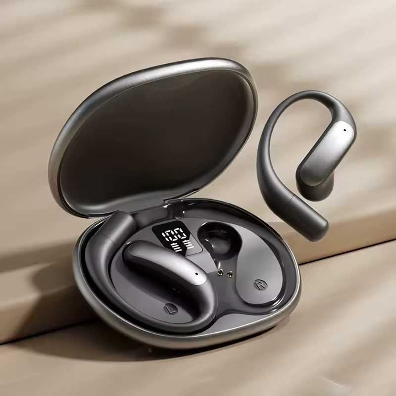 Wireless Ear-hook OWS Earphones ,  Charging Case True Stereo Over the Ear Headphones Bluetooth Earbuds  - AWF25 2331-2