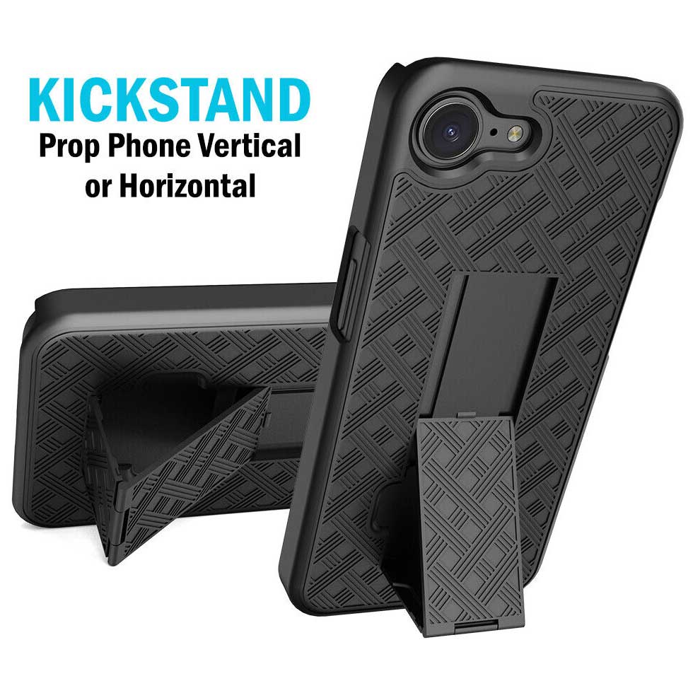 Case with Belt Clip,  Armor w Kickstand Cover Swivel Holster Combo  - AWL99 2213-4