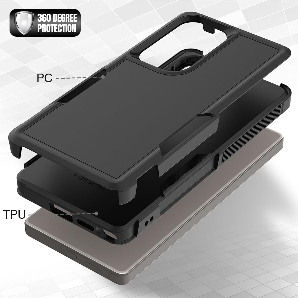 Case,   Non-Slip  Shockproof  Dual Layer  Cover  - AWXW33 2369-3
