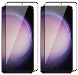 2 Pack Screen Protector,  (Fingerprint Unlock) Full Cover  HD Clear  Tempered Glass  - AW2XF97 2044-1