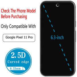 2 Pack Screen Protector,  (Fingerprint Unlock) Full Cover HD Clear Tempered Glass  - AW2SP90 2451-2