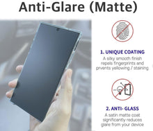 Load image into Gallery viewer, 2 Pack Matte Screen Protector,  Fingerprint Works Anti-Fingerprint Anti-Glare TPU Film  - AW2SP28 2222-2
