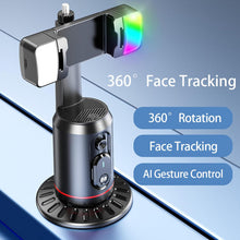 Load image into Gallery viewer, Auto Face Tracking Holder,  Smart Camera Shooting Tripod 360-degree Rotation Phone Stand  - AWXW125 2473-3