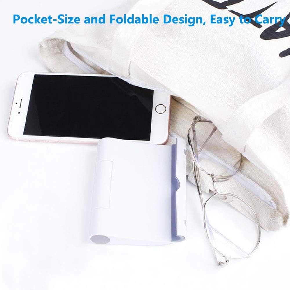 2 Pack Portable Fold-up Stand,  Cradle Desktop Travel Holder  - AWXW207 2557-7