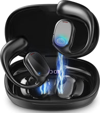 Load image into Gallery viewer,  Wireless Ear-hook OWS Earphones ,   Charging Case   True Stereo  Over the Ear Headphones   Bluetooth Earbuds   - AWZ95 1984-1