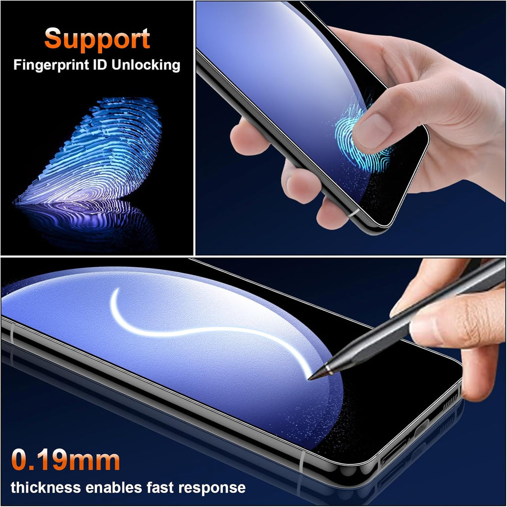 2 Pack Matte Screen Protector,  Fingerprint Works Anti-Fingerprint Anti-Glare TPU Film  - AW2SP28 2222-3
