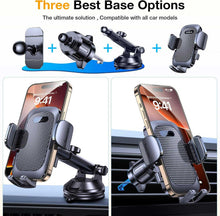 Load image into Gallery viewer, Car Mount,  Phone Holder Adhesive Base Air Vent Windshield  - AWXW214 2564-2