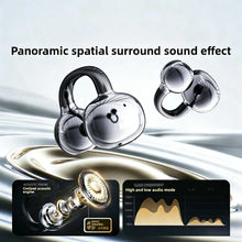 Load image into Gallery viewer, Wireless Ear-Clip TWS Earphones,  Charging Case True Stereo Bone Conduction Headphones Bluetooth Earbuds  - AWV79 2334-5